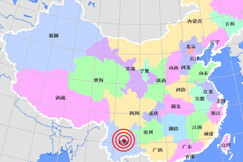На юго-западе Китая произошло землетрясение. Разрушены дома, есть пострадавшие