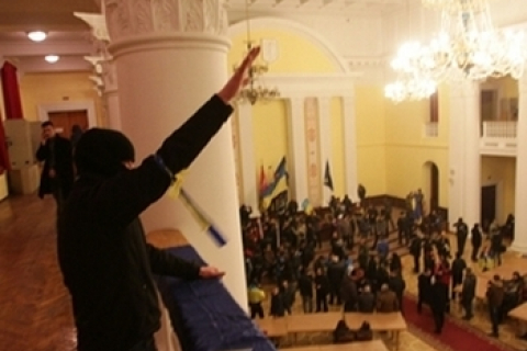 Силовики пошли на штурм Киевской администрации