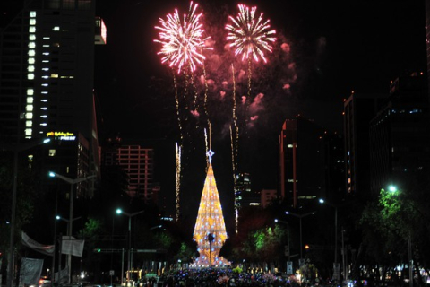 Самые высокие и самые красивые Новогодние елки в мире. Фотообзор 