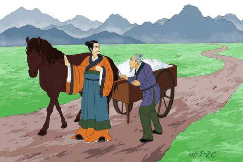 Культура Китая: Бо Лэ оценил лошадь — идиома 41