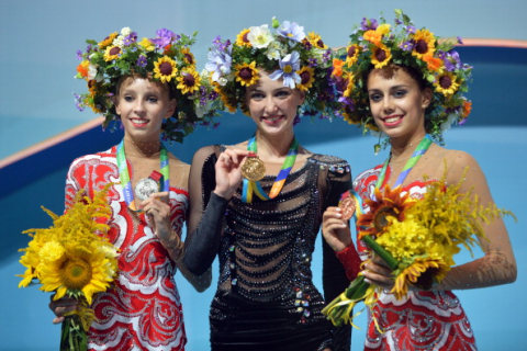 Украинскую чемпионку мира награждали под звуки российского гимна