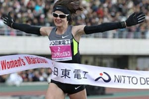 Украинка выиграла марафонскую дистанцию в Японии