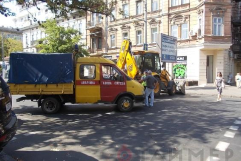 Центр Одессы оцепили из-за опасности взрыва газа