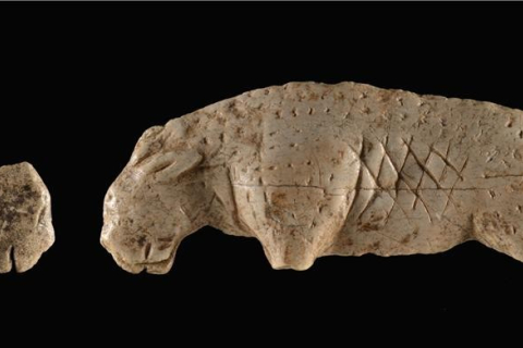 Археологи реконструировали фигурку льва возрастом 40 тысяч лет