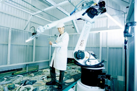 Создан робот с искусственным интеллектом для сортировки мусора