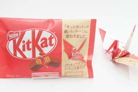 Тепер з обгортки KitKat можна скласти журавлика