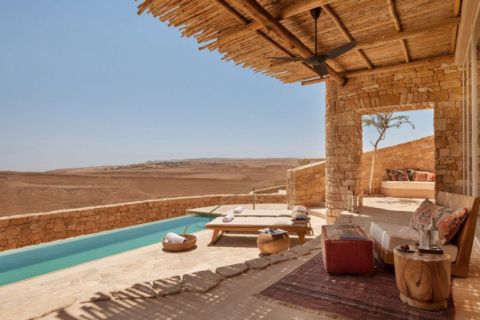 Новий готель у пустелі Ізраїлю зроблено з огляду на древні традиції цього регіону