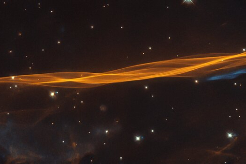 «Хаббл» сфотографував дивовижний слід наднової зірки, що вибухнула 15000 років тому
