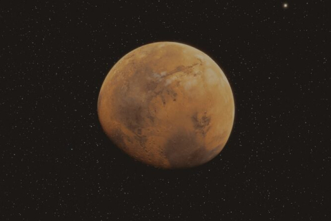 НАСА сообщает об обнаружении гигантского метеоритного кратера на планете Марс