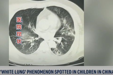 В Китаї нова пандемія пневмонії серед дітей (ВІДЕО)