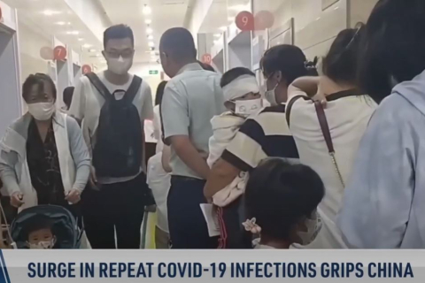 Китаєм прокотилася нова хвиля захворювань COVID-19 (ВІДЕО)