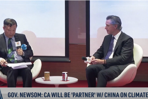 Губернатор Ньюсом: Каліфорнія стане партнером Китаю щодо питань клімату (ВІДЕО)