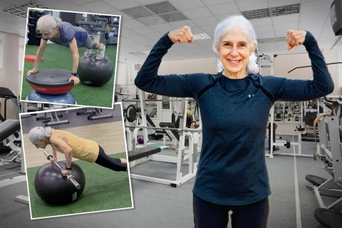 76-летняя женщина страстно занимается спортом и живет без болезней и лекарств