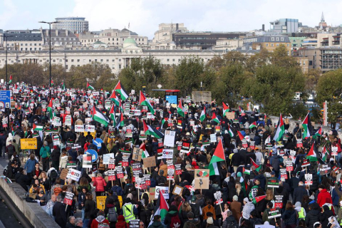 Демонстрации в поддержку жителей Газы прошли в разных странах мира