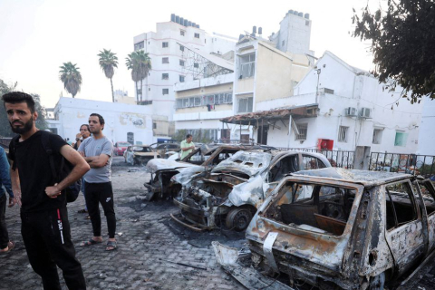 Французька розвідка заявила, що ізраїльський удар не причетний до вибуху в лікарні в Газі