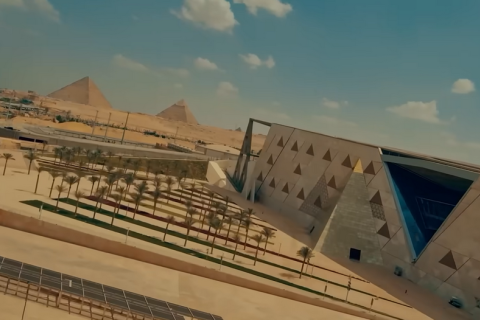 Єгипет сподівається, що новий музей біля пірамід прискорить відродження туризму (ВІДЕО)