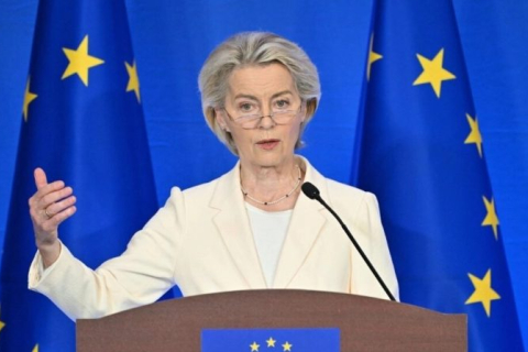 Фон дер Ляєн прокоментувала створення «стіни дронів» в рамках нової оборонної стратегії ЄС (ВІДЕО)