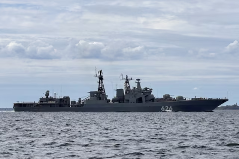 Данія повідомила про неодноразові провокації російського флоту у своїх водах