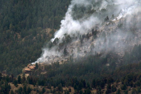 Лісова пожежа охопила каньйон Колорадо, загинули 9 пожежників