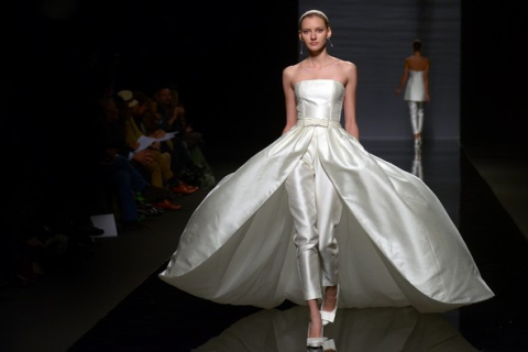 Весільні сукні на Barcelona Bridal Week: Rosa Clara