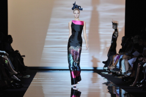 Высокая мода от Giorgio Armani на Парижской неделе моды