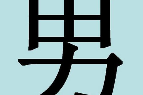 Китайские иероглифы: мужчина и женщина