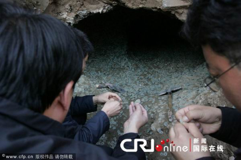 У Китаї знайшли величезний скарб старовинних монет 