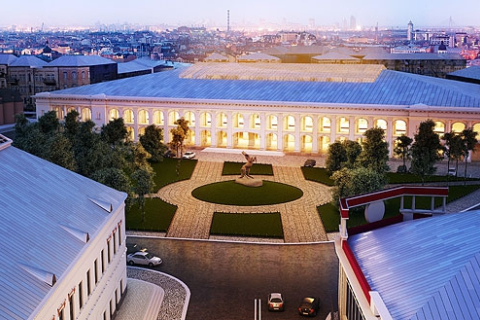 Киевская администрация представила проект реконструкции Гостиного двора 