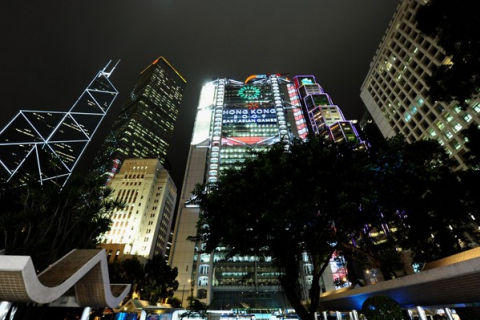 Ночной Гонконг. Фотообзор