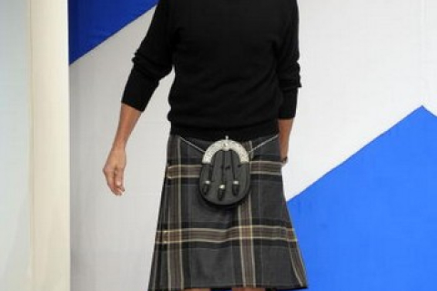 Показ Dressed To Kilt в шотландском стиле. Фоторепортаж 