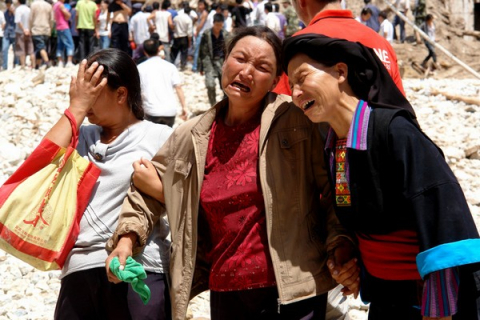 Число жертв оползня в Китае превысило 300 человек. Фотообзор