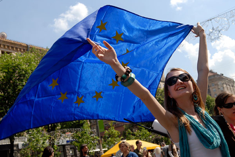 День Европы отметили в Киеве. Фоторепортаж