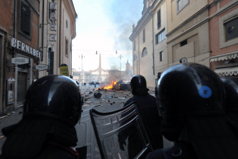 У Римі тривають акції протесту
