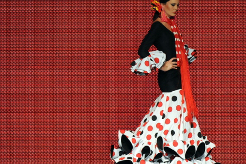 Международная выставка моды фламенко — Vicky Martin Berrocal