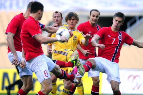 Норвегія — Україна — 0:2. Товариський матч