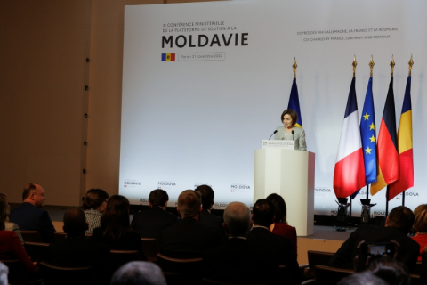 Майя Санду в Париже: Я более чем когда-либо уверена, что мы добьемся успеха в восстановлении мира на нашем континенте