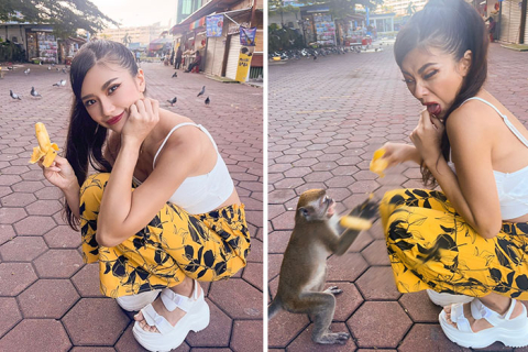 10 смешных фотографий "Instagram против реальности" от тайской модели