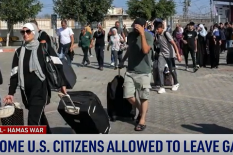 Некоторым иностранным гражданам разрешили покинуть Сектор Газы
