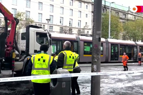 Спокойствие на улицах Дублина восстановлено после ареста 34 человек за беспорядки
