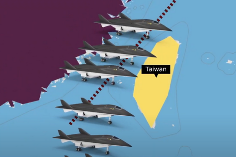 Тайвань сообщает о китайских истребителях и бомбардировщиках поблизости границы