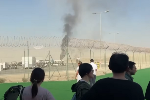 Індійський винищувач розбився під час авіашоу в Дубаї, пілот загинув (ВІДЕО)