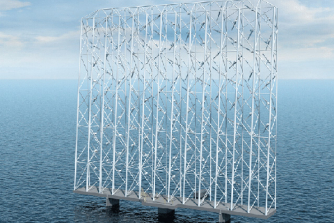  В Норвегии разрабатывают плавучую ветряную электростанцию высотой с Эйфелеву башню (ФОТО)