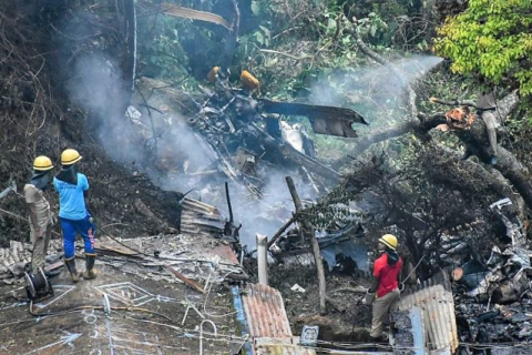Загинув начальник штабу оборони Індії ще 12 людей у результаті краху гелікоптера (ВІДЕО)