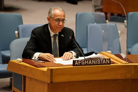 Посланець Афганістану в ООН йде у відставку. Талібан претендує на його місце
