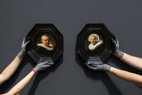 Два портрета родных Рембрандта выставлены в Амстердаме после двухсотлетнего пребывания в частной коллекции
