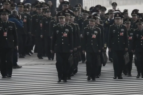 Трьох китайських військових чиновників виключили з партії (ВІДЕО)