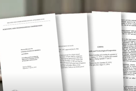 Законодавці США критикують адміністрацію Байдена за продовження договору з Китаєм про наукове співробітництво (ВІДЕО)