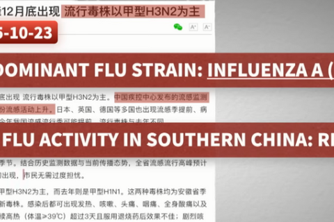 Китай опубликовал отчет о вирусе гриппа H3N2 раньше ВОЗ, однако скрыл ключевую информацию