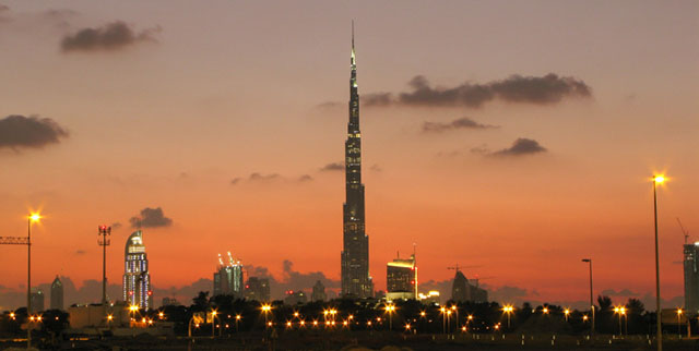 Найвища будівля у світі — Бурдж-Халіфа.