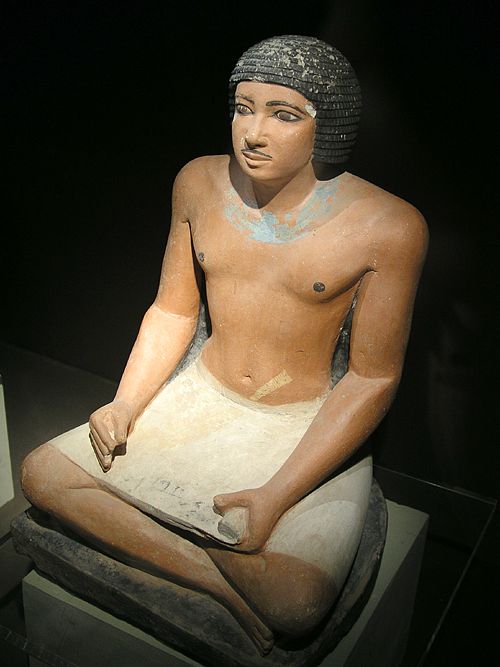 2 1 наука древнего египта скульптура писаря